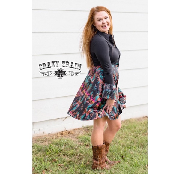 Crazy Train Western Duster Dress - Picture 5 of 9